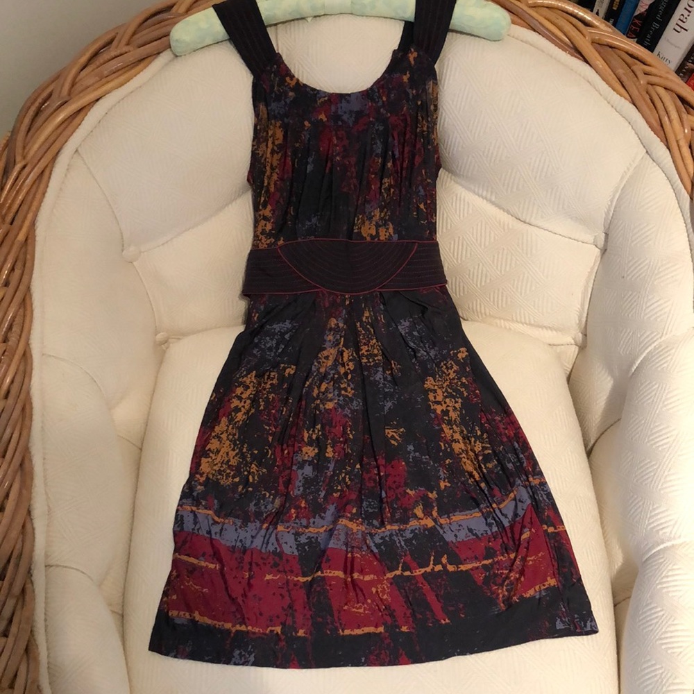 BCBGMaxazria dress with tie waist